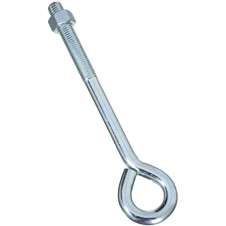 5/8 In. x 10 In. Zinc Eye Bolt with Hex Nut